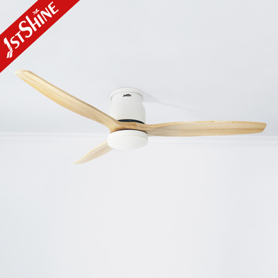 Led Fan Light With 3 Solid Wood Blade,Quite Dc Motor Kitchen Low Profile
