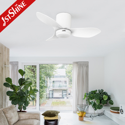 Small Ceiling Fan Light 36" Energy Saving Dc Motor Led Ceiling Fan For Study Room