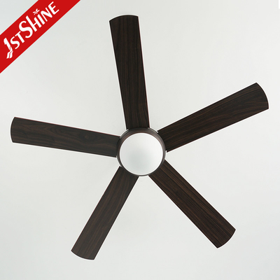 5 Blades Ceiling Fan With Light Ac Motor 3-Speed Remote Modern Led Ceiling Fan