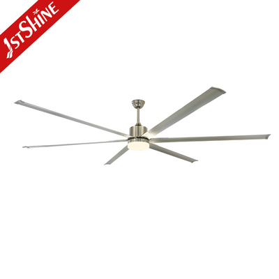 Industrial Ceiling Fan With Light Big Size High Air Volume Commercial Indoor Dc Motor Fan