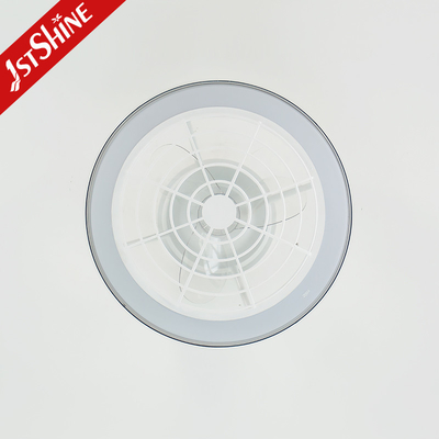 Flush Mount Ceiling Fan With Light Quiet DC Motor Kitchen