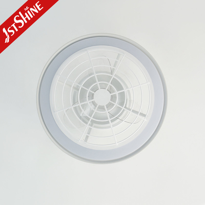 Smart Ceiling Fan With Light White Modern Dc Motor Led Ceiling Fan
