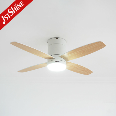 Remote Control Ceiling Fan Dimmable Led Low Ceiling Living Room Modern