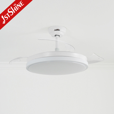 Invisible Led Ceiling Fan With 5 Speed Control For Retractable Ceiling Fan Light