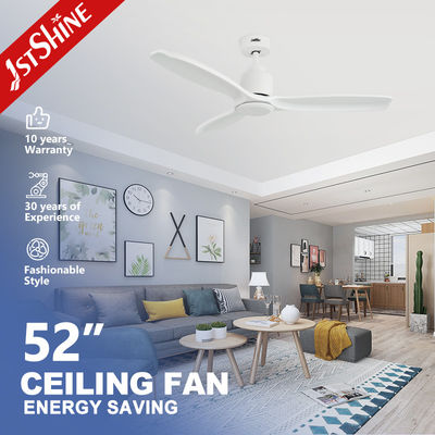 Good price Modern White Indoor Solid Wood Ceiling Fan With Remote Control DC Motor online
