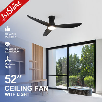 Good price Black LED Ceiling Fan With Remote Control Low Voltage High Speed online