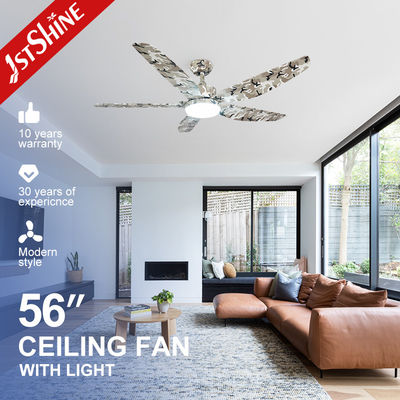 Good price High Speed low noise Led Plastic Ceiling Fan Dc Motor Camouflage Color online