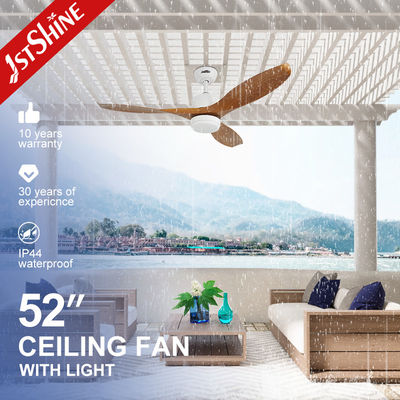 Quality Outdoor Waterproof IP65 ABS Plastic Ceiling Fan with 52 Inches Blades and Remote Control factory