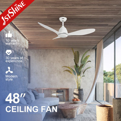 Good price Energy Saving Remote Control Ceiling Fan with 3 Plastic Blades in White Decorative Design online