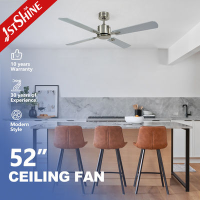 Good price Copper Motor 4 MDF Sliver Blades Modern Ceiling Fans With 6 Speeds Remote Control online