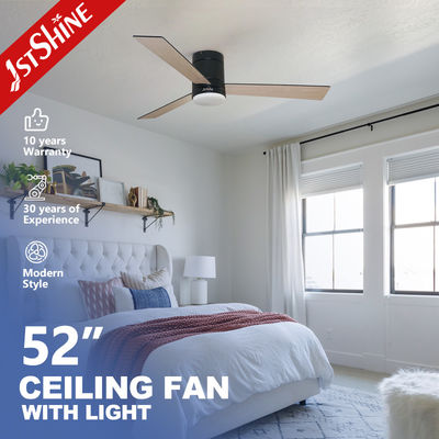 Good price CCC 52 Inch 3 Plywood Blades Flush Mount Ceiling Fan With Silent DC Motor online