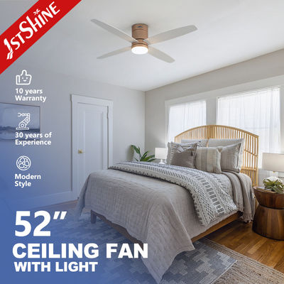 Good price Decorative Low Profile Luxury Rose Gold Finish Flush Mount Ceiling Fan With LED Light online