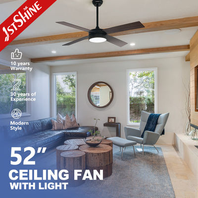 Good price 4*MDF Blades Dimmable LED Ceiling Fan With Remote Control And Lamp Whisper-Quiet online