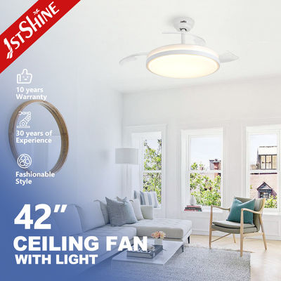 Good price Invisible Led Ceiling Fan With 5 Speed Control For Retractable Ceiling Fan Light online
