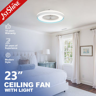 Good price 220v Dc Motor Led Light Ceiling Fan Remote Control Acrylic Blade For Bedroom online