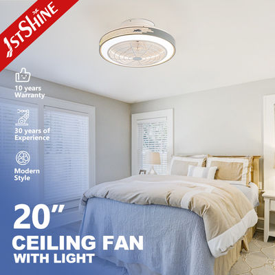 Good price 20 Inches Low Profile Ceiling Fan Flush Mount Ceiling Fan With Light Remote Control online