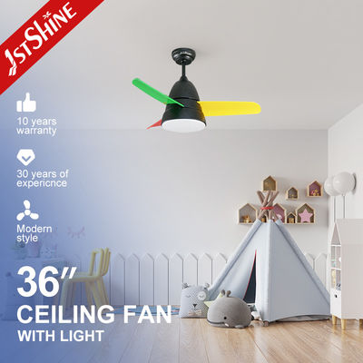 Good price Small Size 36 Inch Metal Blade Ceiling Fan Electric 3 CLR Brightness online