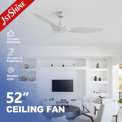 Good price Indoor Energy Saving Ceiling Fan with Light Matte White Lower Noise and DC Motor online