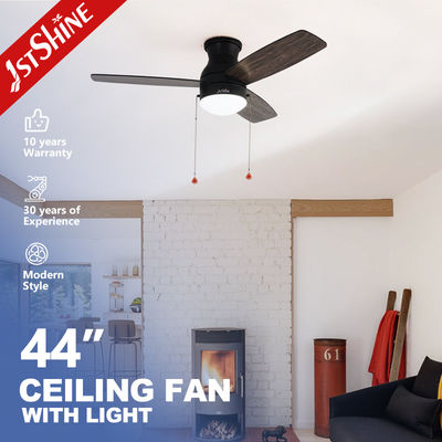 Good price Home 44 Inch Ceiling Fan with Light and Pull Chain Switch 45W AC Motor online