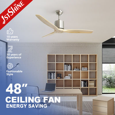 Good price 2in1 Wood Ceiling Fan With Remote Control DC Motor Indoor Decoration online