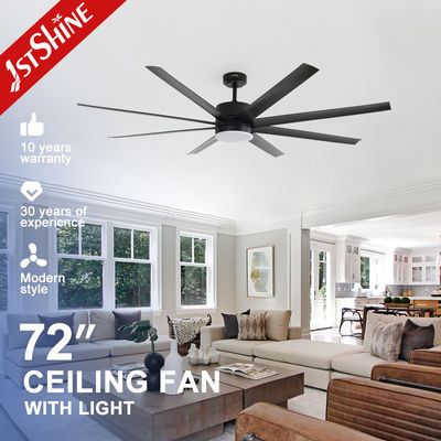 Good price 72 Inches LED Ceiling Fan with 6 Speed Reversible DC Motor and Remote App Control online