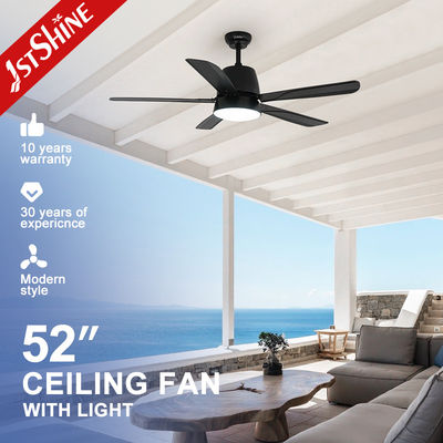 Good price Living Room 52 Inch Large Air Flow LED Ceiling Fan ABS Blade Body LED Lamp online