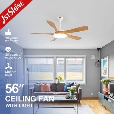 Good price 56-Inch Ceiling Fan with LED Light – DC Motor, 5 Blades, Acrylic Lampshade online