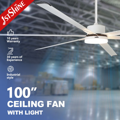 Good price 70/80/100 Inch Large Industrial Ceiling Fan with LED Light Option and DC Motor for Powerful Airflow online