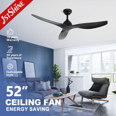 Good price 52 Inches Low Noise Energy Saving DC Motor Plastic Ceiling Fan Without Light Modern online