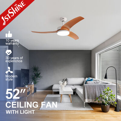 Quality Modern 52/42-inch Plastic Ceiling Fan with ABS Blades DC Motor and LED Light factory