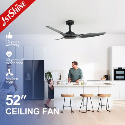 Quality 52 Inches White ABS Blade Remote Smart APP Control Ceiling Fan with Lower Noise and Energy Saving factory