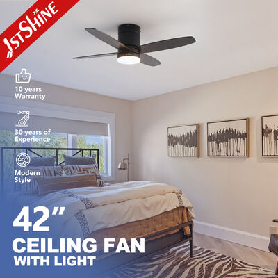 Quality 52 Inches Ceiling Fan Light with DC Motor and MDF Blades for Indoor Living Room factory