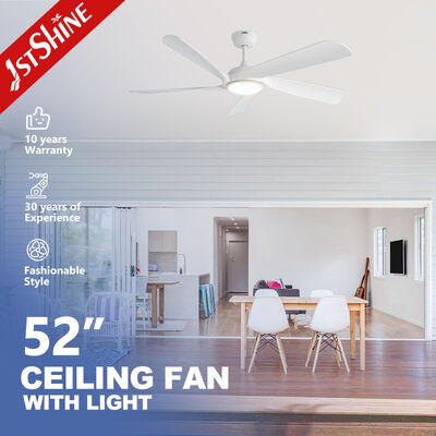 Quality 52-Inch Modern Ceiling Fan with Silent DC Motor and Integrated LED Light factory