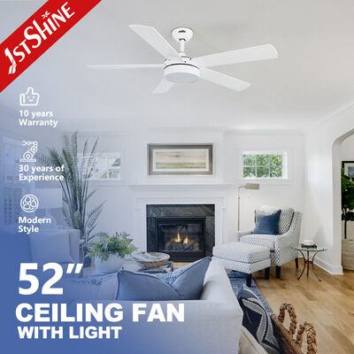 Good price 52 Inch Modern Ceiling Fan with LED Light and Energy Saving DC Motor for Whisper Quiet Operation online