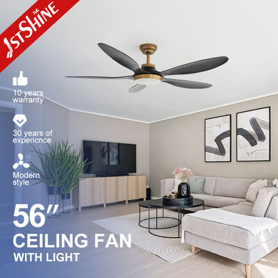 Good price 56 Inch Modern Plastic Ceiling Fan with DC Motor and Energy Saving LED Light online