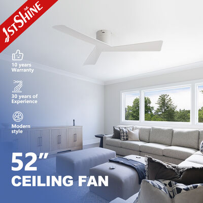 Good price 52 Inch Low Profile Ceiling Fan with DC Motor and Lower Noise for Quiet Operation online