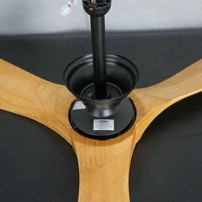 Electric Power 3 Solid Wood Ceiling Fan Energy Saving Remote Control