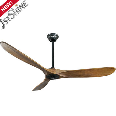 220v Solid Wood Ceiling Fan Low Power Consumption Power Efficient