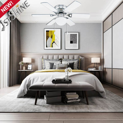 32 Inch 6 MDF Blade Classic Ceiling Fans Remote Control Energy Efficient