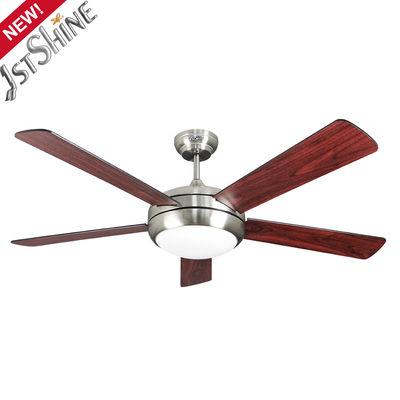Remote Control ROHS Modern Flush Mount Ceiling Fan With Light