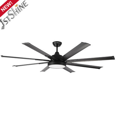 Saa 52in 110v Modern Led Ceiling Fan, Outdoor Ceiling Fans With Metal Blades