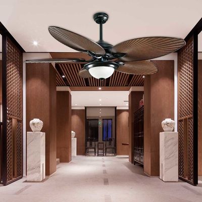 Decorative 5 Blades 56 Inch Classic Ceiling Fans With Remote Control