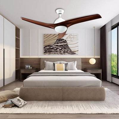Warehouse Outdoor Air Cooling Fan 3 Blade Ceiling Fan With Light