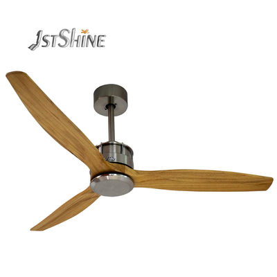 Low Electricity Consumption Solid Wood Ceiling Fan Air Cooling 5 Speed Choice