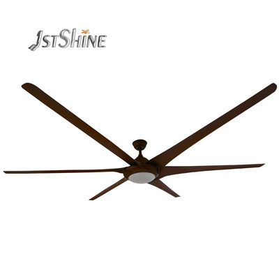 6 Blades 5 Speed 220V DC Plastic Ceiling Fan For Home Office