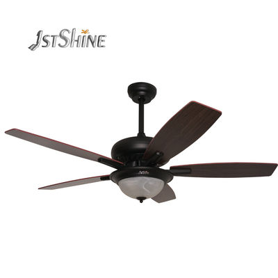 5 Blades Ac Classic Ceiling Fans Remote Control For Living Room