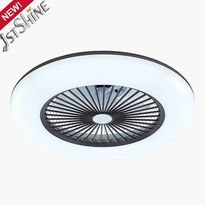 24 Inch Plastic Bedroom Ceiling Fan Light Fixtures With Remote Control