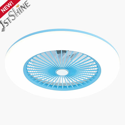 24&quot; 7 ABS Blades Bedroom Ceiling Fan Light AC Motor 3 Color Led
