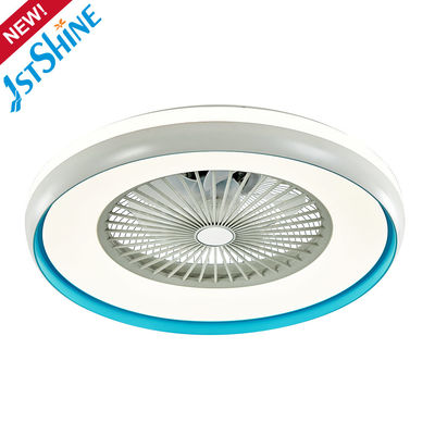 Low Noise 4000K Bedroom Ceiling Fan Light Ceiling Mounted Box Fan