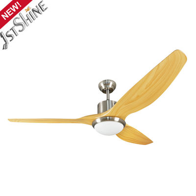 100% Copper DC Motor Modern Plastic Ceiling Fan With Led Light Remote Control